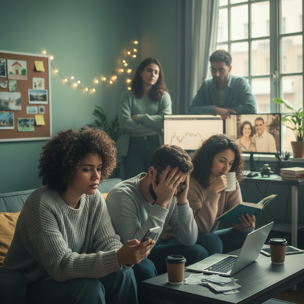 Ansiedade Financeira em Jovens Adultos: Como Lidar com o Medo de Não Dar Conta